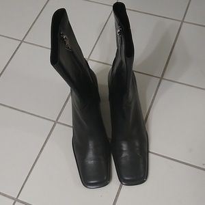 Anne Klein leather boots